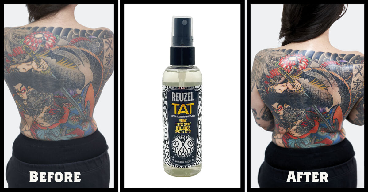 Tattoo Shine Spray  Reuzel SHINE Tattoo Spray