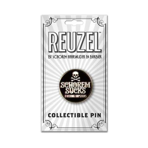 Reuzel Collectible Lapel Pin for Sale - Schorem Sucks